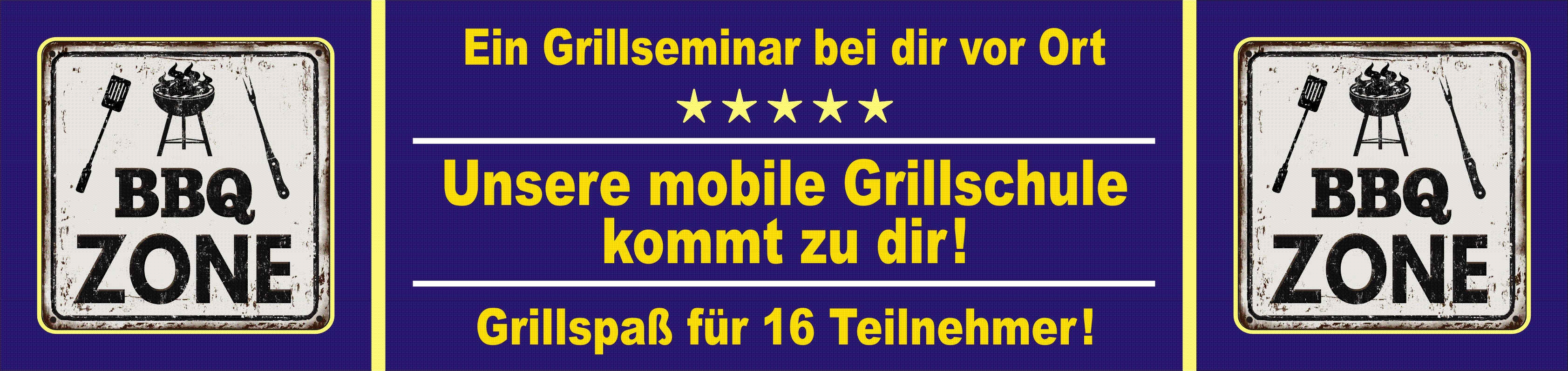 Ein Grillkurs bei dir vor Ort +++ Unsere mobile Grillschule kommt zu dir +++ 